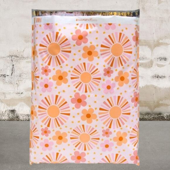 20 Count Sunshine Print Poly Mailers 19 x 24 - Picture 2 of 2